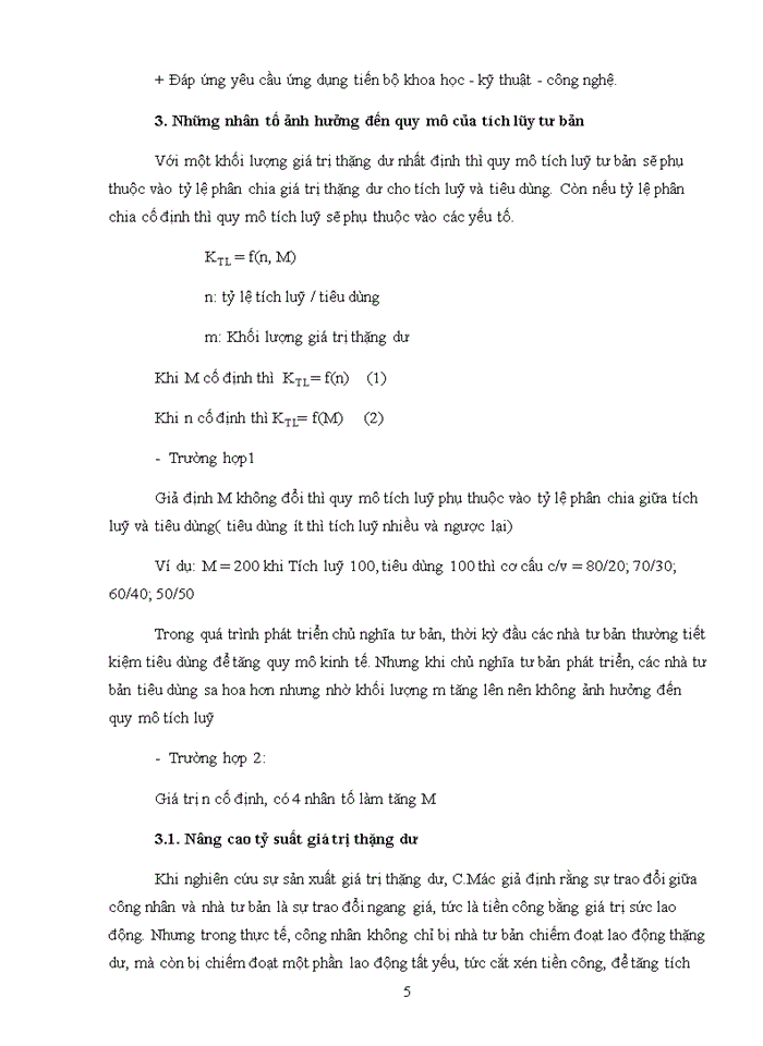 image for page Trình bày lý luận của CN Mác Lênin về tích lũy tư bản vốn và liên hệ với thực tiễn ở Việt Nam