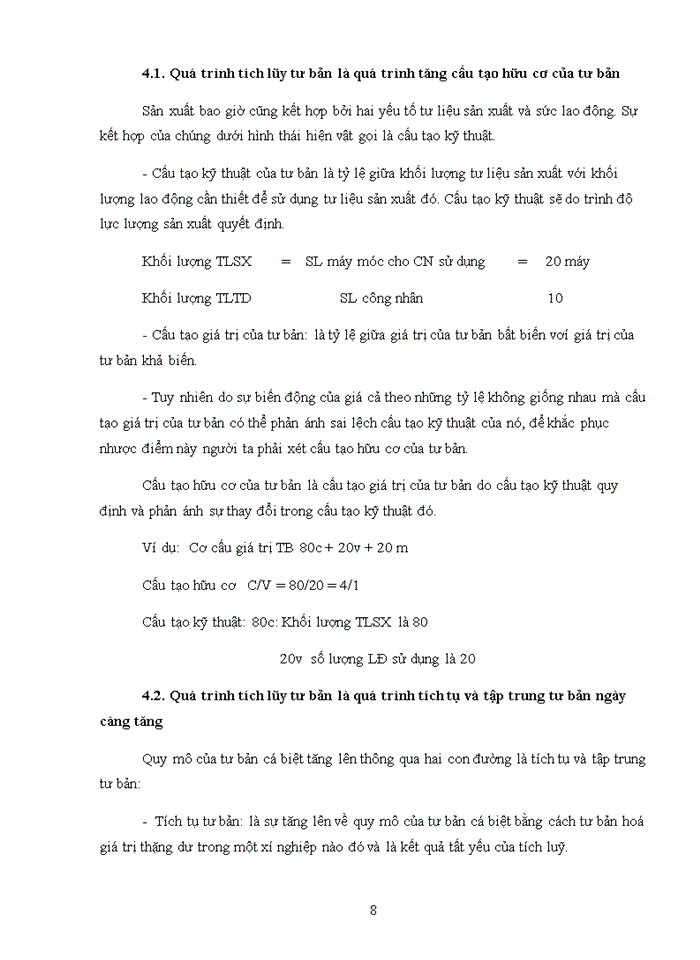 image for page Trình bày lý luận của CN Mác Lênin về tích lũy tư bản vốn và liên hệ với thực tiễn ở Việt Nam