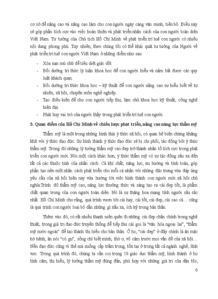 image for page Anh chị hãy phân tích quan điểm của Hồ Chí Minh về chiến lược phát triển con người toàn diện Giá trị của quan điểm nêu trên trong việc phát triển nguồn nhân lực chất lượng cao đáp ứng yêu cầu sự nghiệp xây dựng và phát triển đất nước ta hiện nay