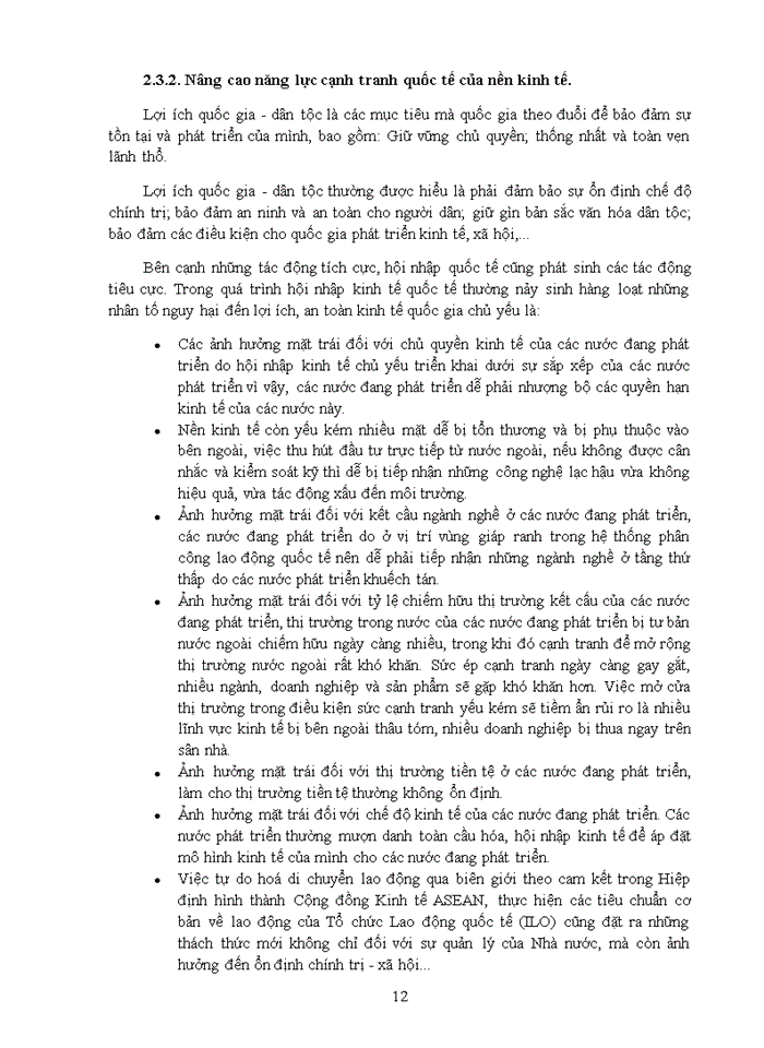 image for page Hội nhập kinh tế quốc tế và vấn đề nâng cao sức cạnh tranh của nền kinh tế Việt Nam