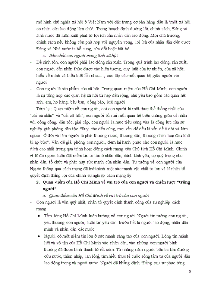 image for page Anh chị hãy phân tích quan điểm của Hồ Chí Minh về chiến lược phát triển con người toàn diện Giá trị của quan điểm nêu trên trong việc phát triển nguồn nhân lực chất lượng cao đáp ứng yêu cầu sự nghiệp xây dựng và phát triển đất nước ta hiện nay