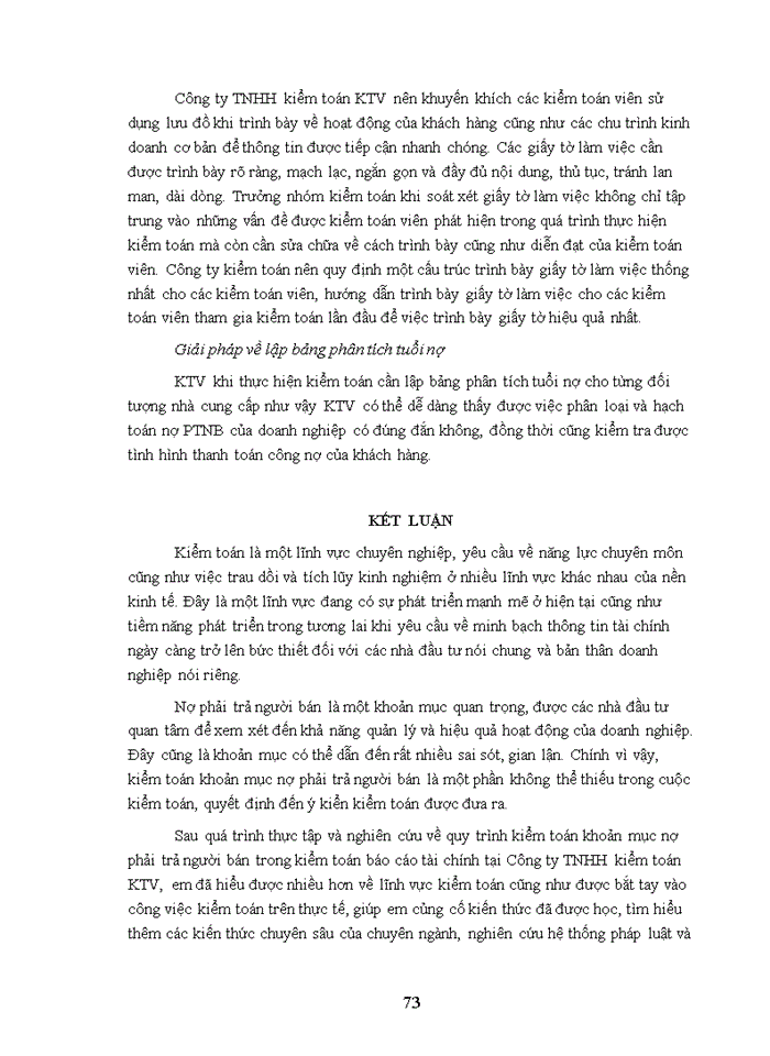 image for page KIỂM TOÁN KHOẢN MỤC NỢ PHẢI TRẢ NGƯỜI BÁN TRONG QUY TRÌNH KIỂM TOÁN BÁO CÁO TÀI CHÍNH DO CÔNG TY TNHH KIỂM TOÁN KTV THỰC HIỆN