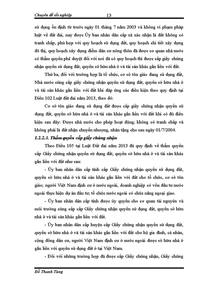 image for page Pháp luật về cấp giấy chứng nhận quyền sử dụng đất qua hoạt động thực tiễn của Ủy ban nhân dân Phường Ninh Dương thành phố Móng Cái tỉnh Quảng Ninh