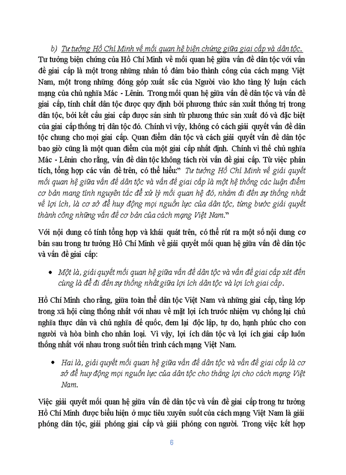 image for page TÌM HIỂU TƯ TƯỞNG HỒ CHÍ MINH VỀ VẤN ĐỀ DÂN TỘC VÀ VẤN ĐỀ GIAI CẤP