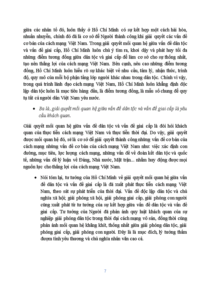 image for page TÌM HIỂU TƯ TƯỞNG HỒ CHÍ MINH VỀ VẤN ĐỀ DÂN TỘC VÀ VẤN ĐỀ GIAI CẤP
