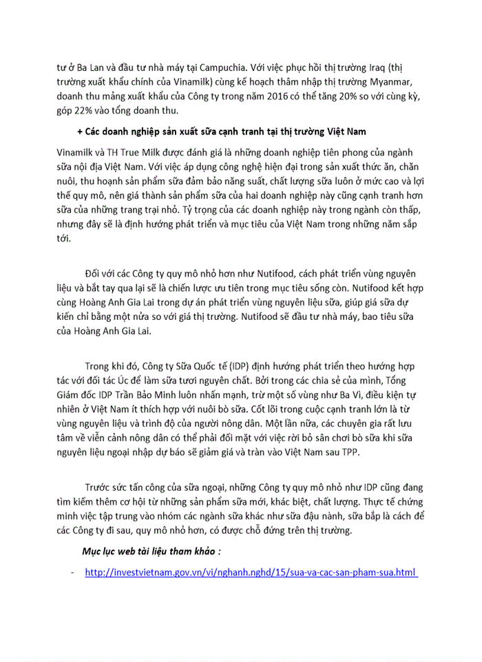 image for page Công ty cổ phần sữa Việt Nam Vinamilk