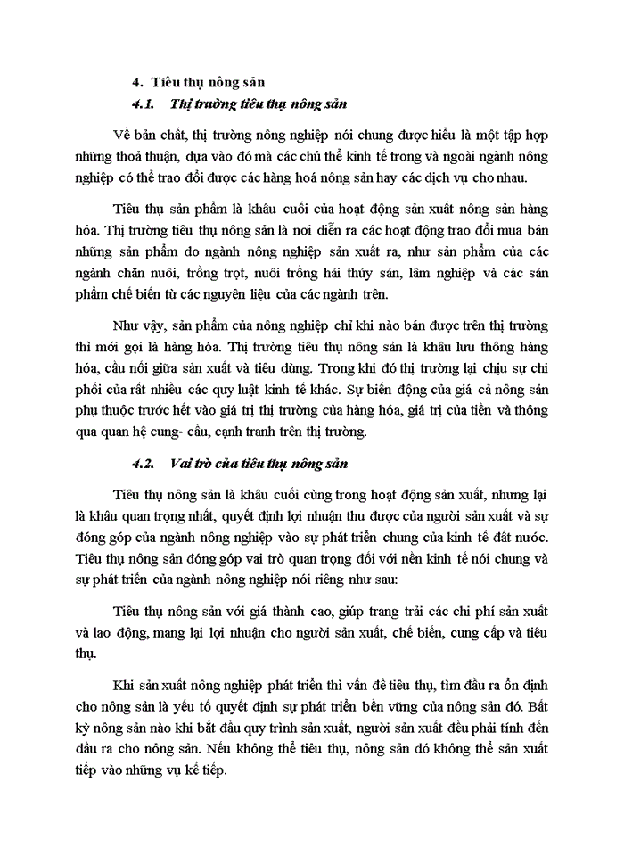 image for page Phân tích thực trạng và đề xuất giải pháp cho vấn đề tiêu thụ nông sản ở Việt nam hiện nay