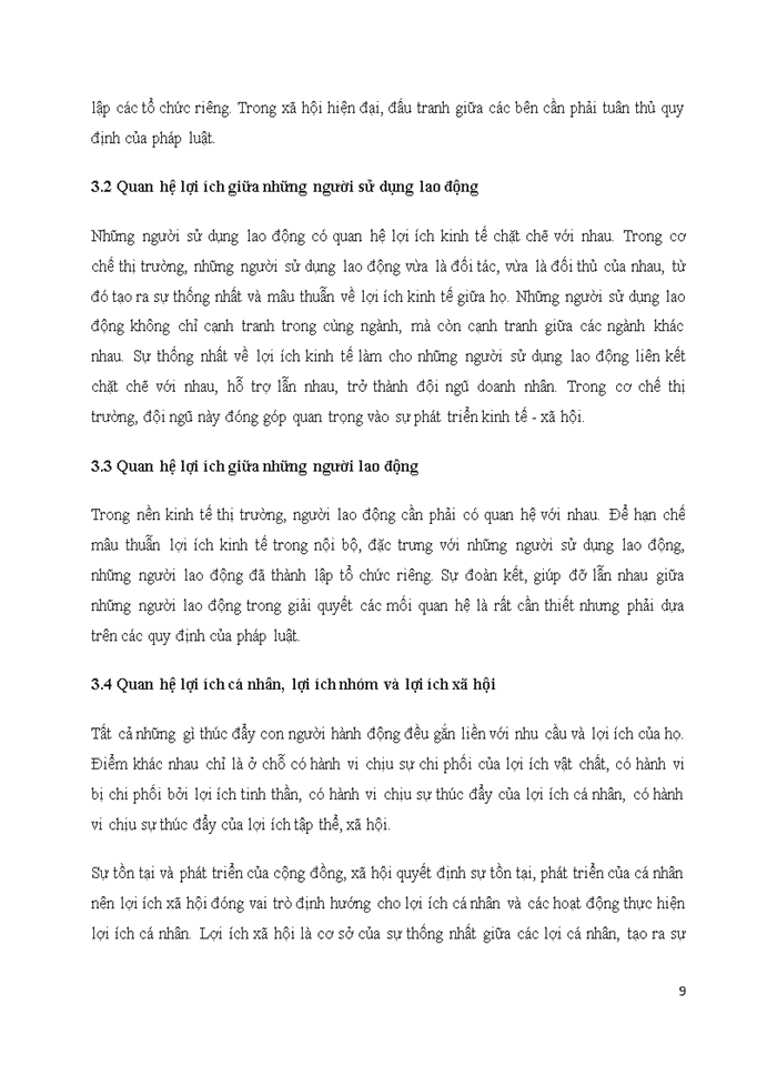 image for page LỢI ÍCH KINH TẾ LÀ GÌ CÁC QUAN HỆ LỢI ÍCH KINH TẾ CHỦ YẾU TRONG NỀN KINH TẾ THỊ TRƯỜNG Ở VIỆT NAM