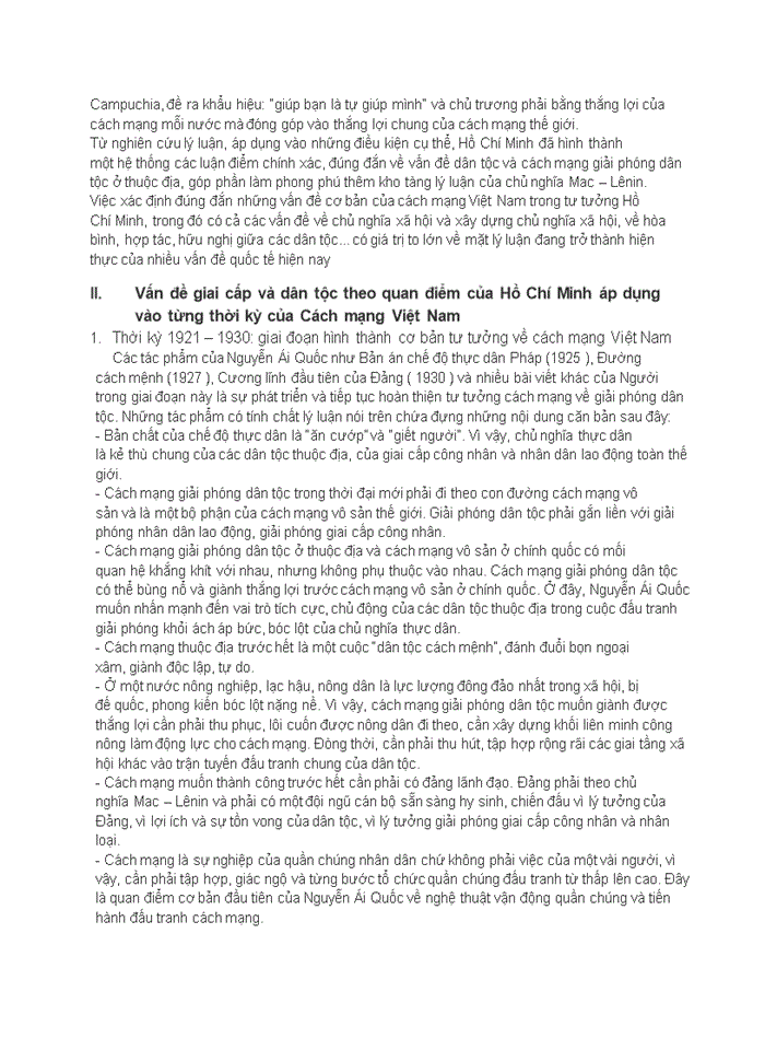 image for page Cách tiếp cận theo quan điểm chủ nghĩa Mác- Lenin và Hồ chí Minh về vấn đề dân tộc và giai cấp