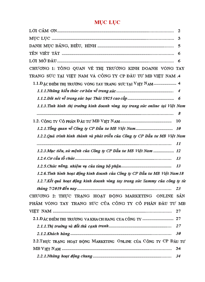 image for page THỰC TRẠNG VÀ ĐỀ XUẤT GIẢI PHÁP HOÀN THIỆN HOẠT ĐỘNG MARKETING ONLINE CHO SẢN PHẨM VÒNG TAY TRANG SỨC TẠI CÔNG TY CỔ PHẦN ĐẦU TƯ MB VIỆT NAM