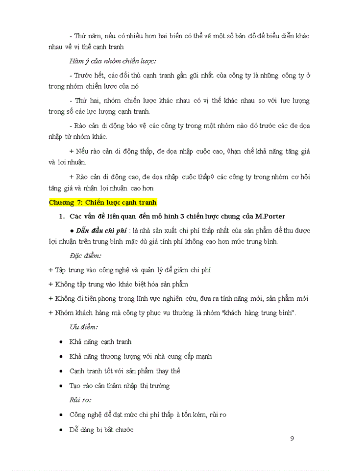image for page Tổng quan về chiến lược và mục tiêu chiến lược