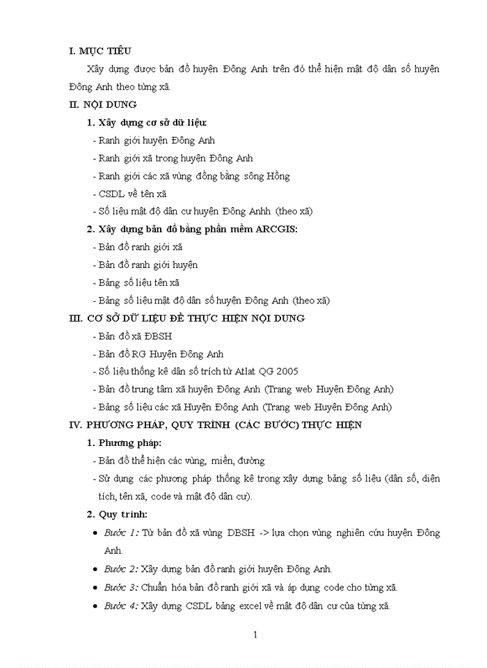 image for page Ứng dụng phần mềm ARCGIS phục vụ xây dựng bản đồ mật độ dân số huyện Đông Anh theo xã