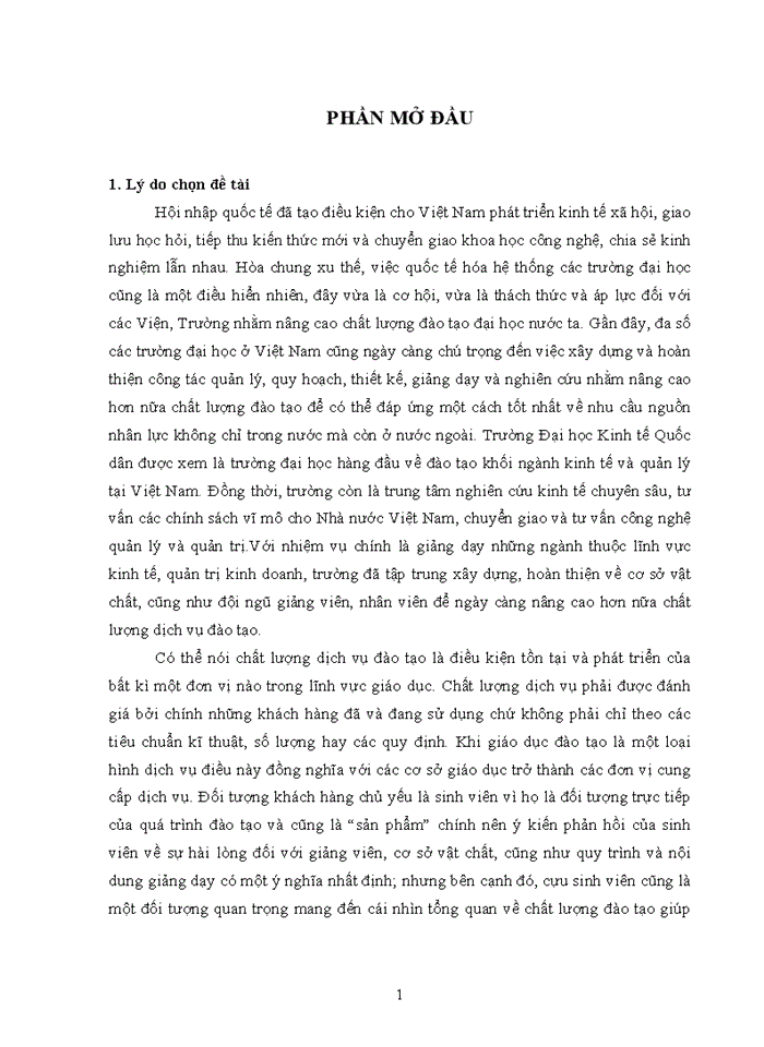 image for page Ảnh hưởng chất lượng chương trình đào tạo cử nhân đến sự hài lòng về công việc hiện tại của cựu sinh viên Trường đại học Kinh tế Quốc dân