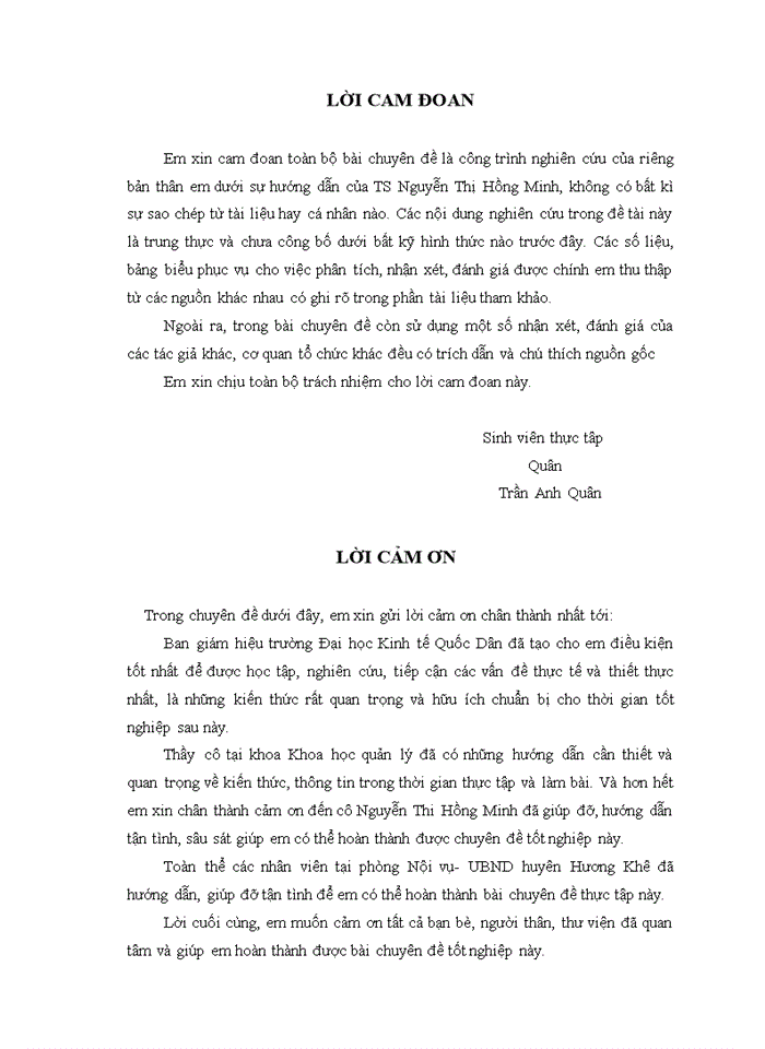 image for page QUẢN LÝ NGUỒN NHÂN LỰC TẠI PHÒNG NỘI VỤ- UBND HUYỆN HƯƠNG KHÊ