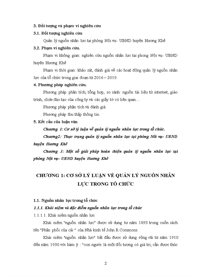 image for page QUẢN LÝ NGUỒN NHÂN LỰC TẠI PHÒNG NỘI VỤ- UBND HUYỆN HƯƠNG KHÊ