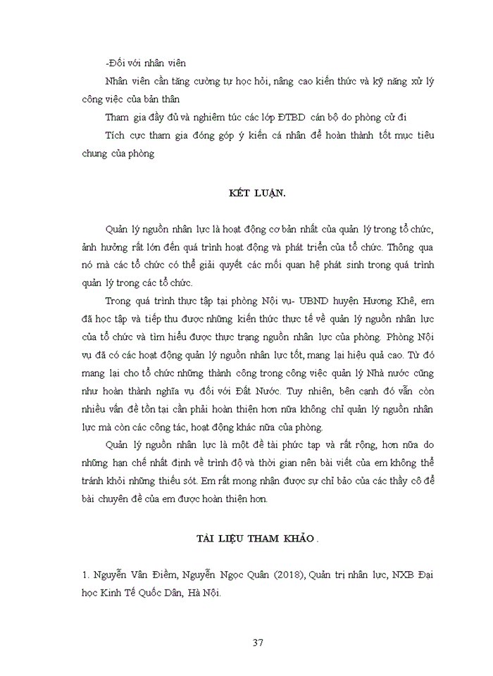 image for page QUẢN LÝ NGUỒN NHÂN LỰC TẠI PHÒNG NỘI VỤ- UBND HUYỆN HƯƠNG KHÊ