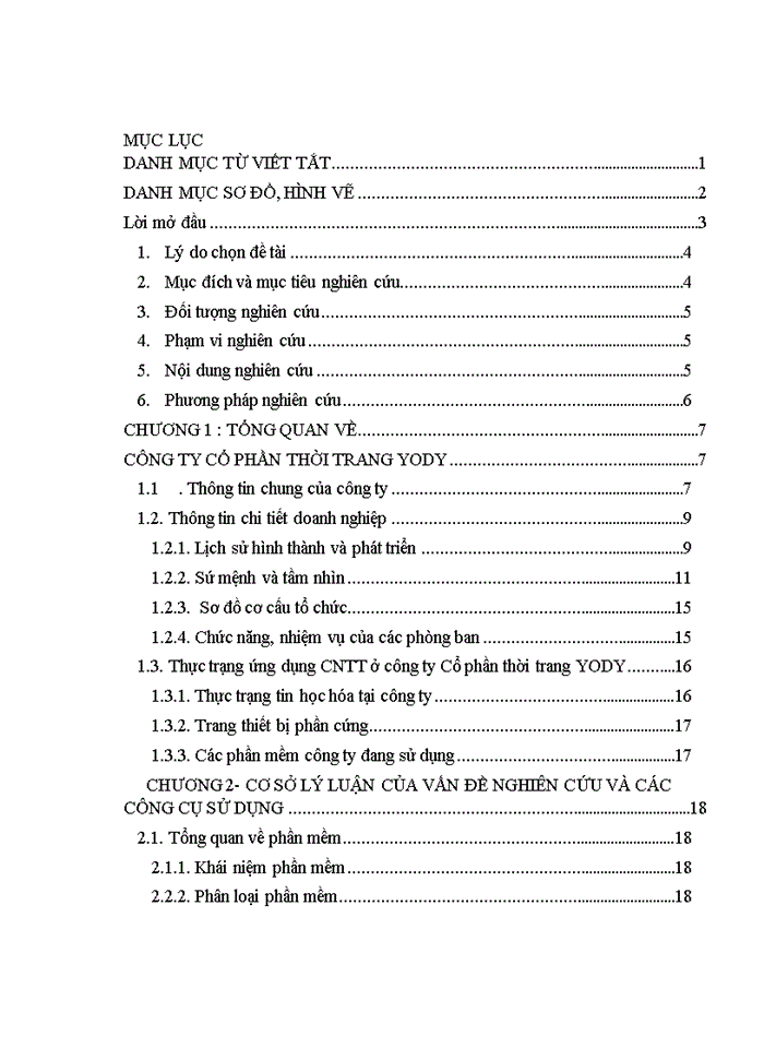image for page Xây dựng phần mềm quản lý tuyển dụng nhân sự cho công ty cổ phần thời trang YODY