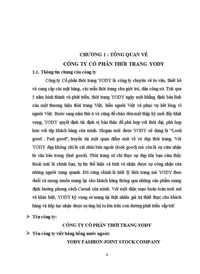 image for page Xây dựng phần mềm quản lý tuyển dụng nhân sự cho công ty cổ phần thời trang YODY