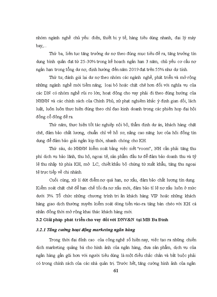 image for page THỰC TRẠNG PHÁT TRIỂN CHO VAY VỚI DOANH NGHIỆP VỪA VÀ NHỎ TẠI NGÂN HÀNG THƯƠNG MẠI CỔ PHẦN QUÂN ĐỘI CHI NHÁNH BA ĐÌNH