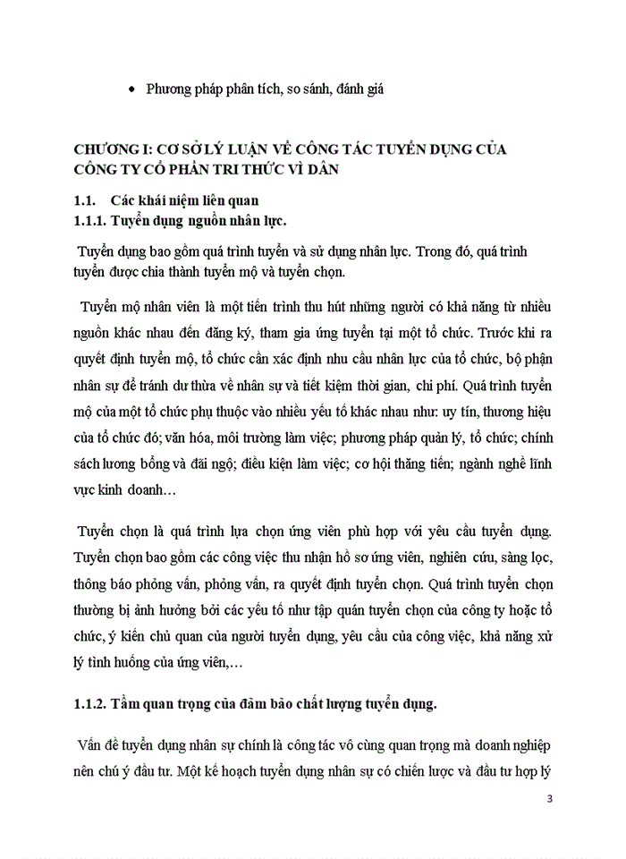 image for page HOÀN THIỆN CÔNG TÁC TUYỂN DỤNG NHÂN SỰ TẠI CÔNG TY CỔ PHẦN TRI THỨC VÌ DÂN