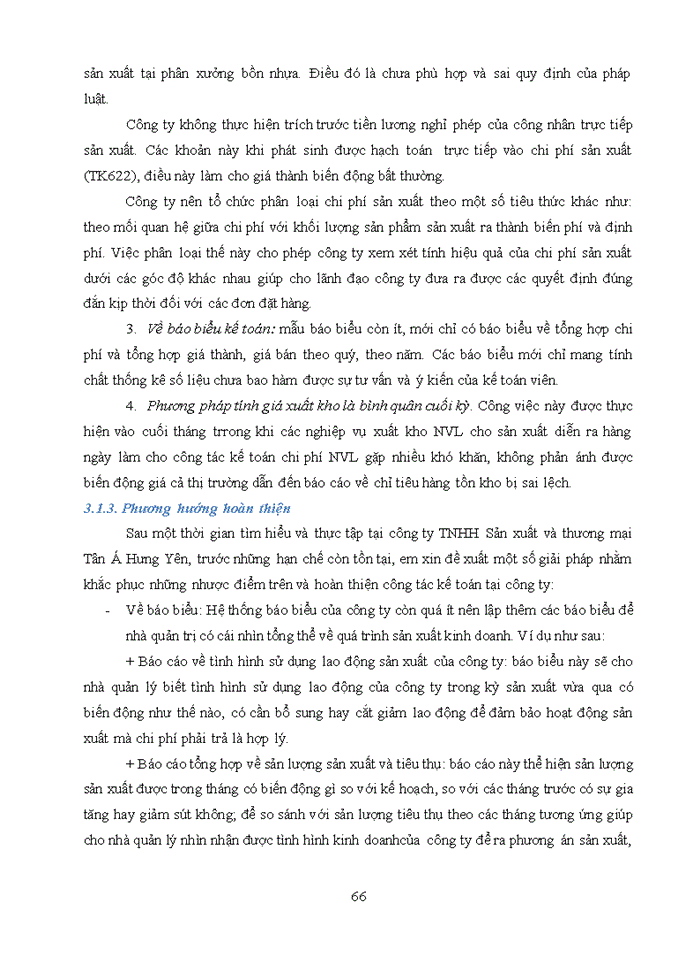 image for page Kế toán tập hợp chi phí sản xuất và tính giá thành sản phẩm tại công ty TNHH Sản xuất và thương mại Tân Á Hưng Yên