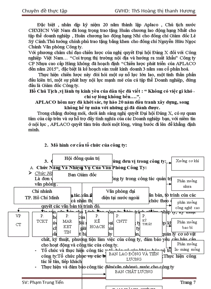 image for page Một số giải pháp hoàn thiện công tác lập kế hoạch sản xuất hàng năm tại công ty cổ phần Nhựa Cao Cấp Hàng Không APLACO