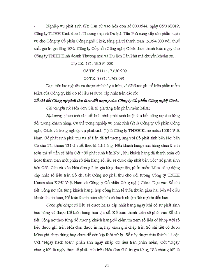 image for page KẾ TOÁN THANH TOÁN VỚI KHÁCH HÀNG TẠI CÔNG TY TNHH KINH DOANH THƯƠNG MẠI VÀ DU LỊCH TÂN PHÚ