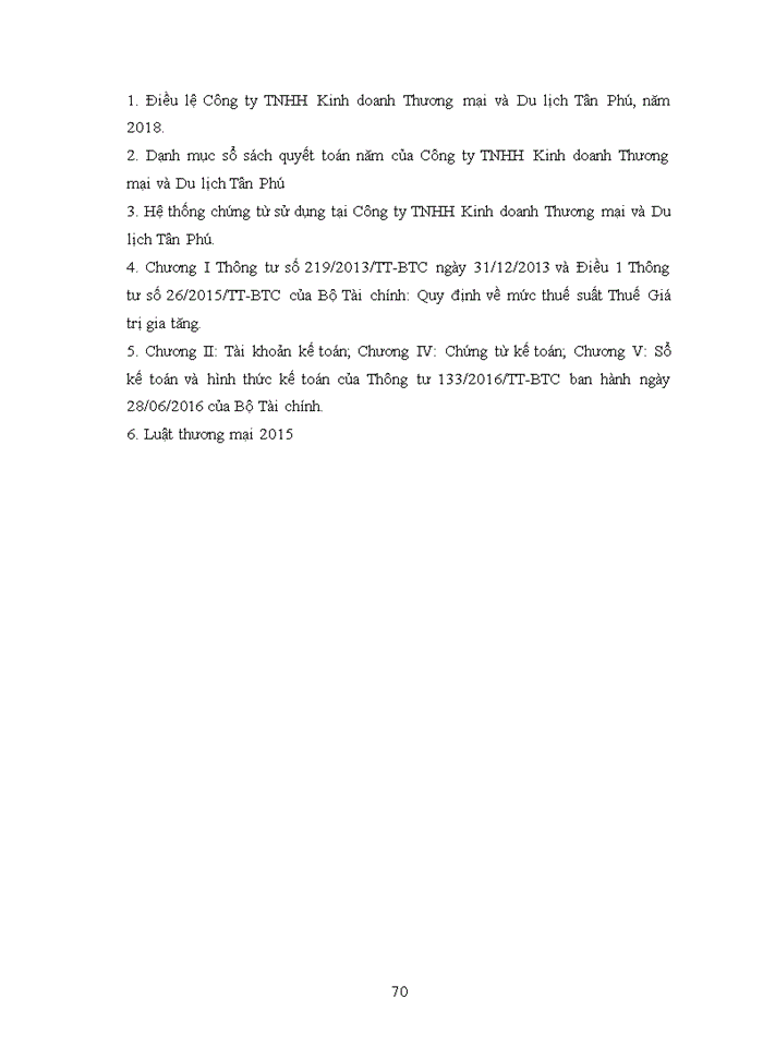 image for page KẾ TOÁN THANH TOÁN VỚI KHÁCH HÀNG TẠI CÔNG TY TNHH KINH DOANH THƯƠNG MẠI VÀ DU LỊCH TÂN PHÚ