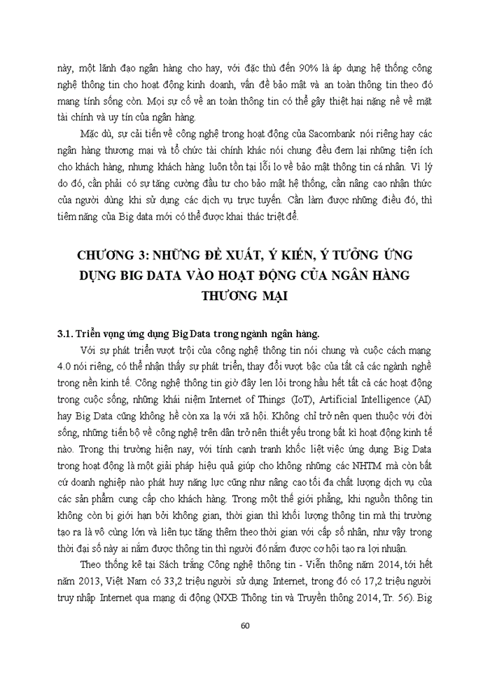 image for page THỰC TRẠNG VỀ ỨNG DỤNG CÔNG CỤ BIGDATA TRONG HOẠT ĐỘNG MARKETING CỦA SACOMBANK
