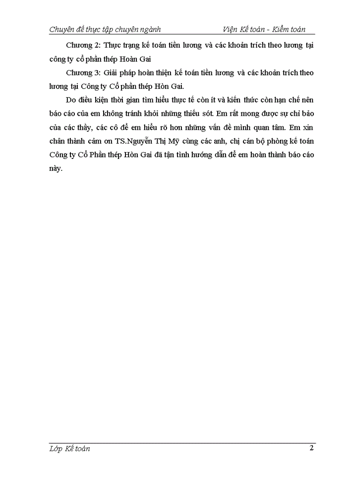 image for page HOÀN THIỆN KẾ TOÁN TIỀN LƯƠNG VÀ CÁC KHOẢN TRÍCH THEO LƯƠNG TẠI CÔNG TY CỐ PHẦN THÉP HÒN GAI