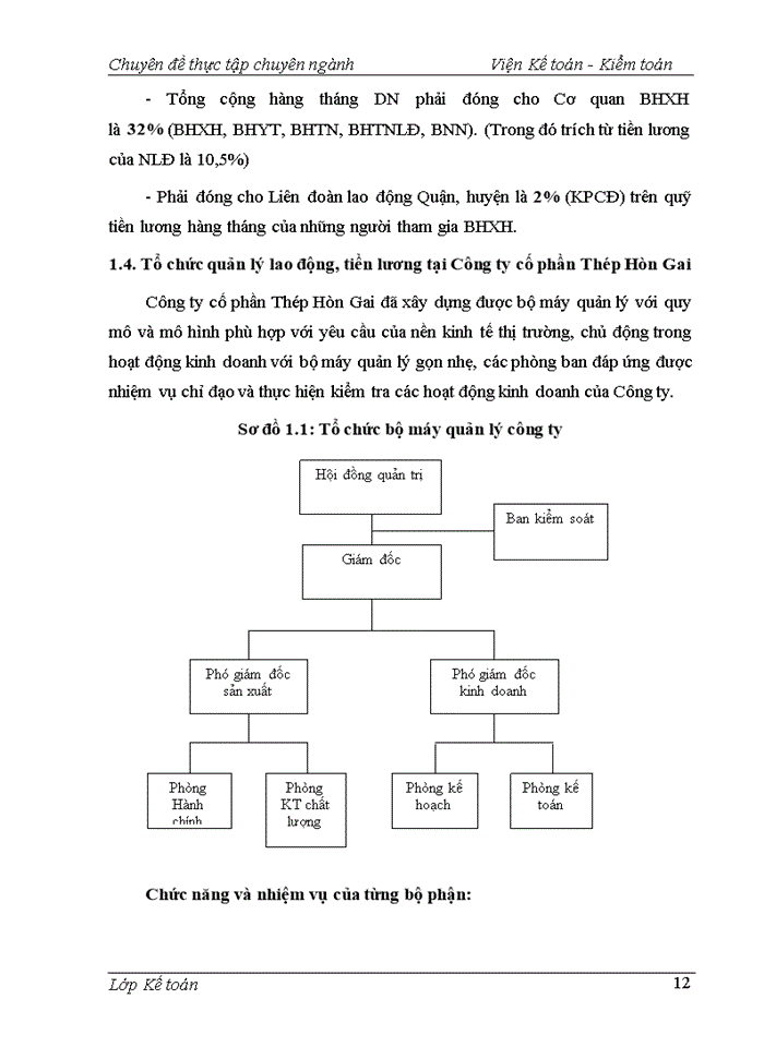 image for page HOÀN THIỆN KẾ TOÁN TIỀN LƯƠNG VÀ CÁC KHOẢN TRÍCH THEO LƯƠNG TẠI CÔNG TY CỐ PHẦN THÉP HÒN GAI