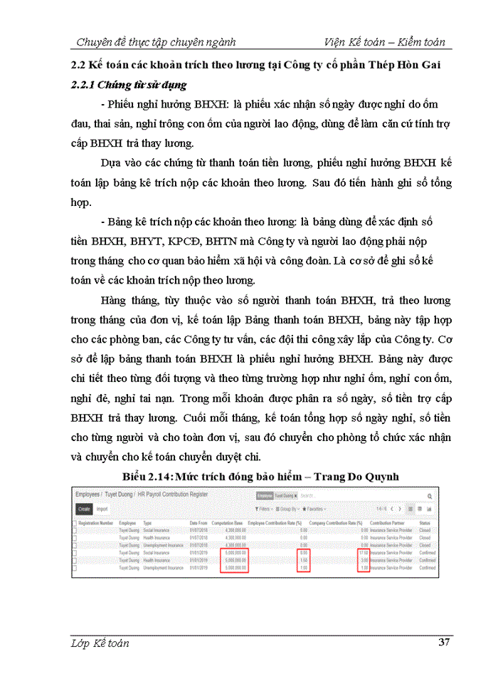 image for page HOÀN THIỆN KẾ TOÁN TIỀN LƯƠNG VÀ CÁC KHOẢN TRÍCH THEO LƯƠNG TẠI CÔNG TY CỐ PHẦN THÉP HÒN GAI