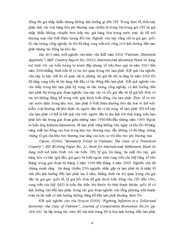 image for page PHÂN TÍCH CÁC NHÂN TỐ ẢNH HƯỞNG ĐẾN LẠM PHÁT VIỆT NAM GIAI ĐOẠN 2010-2019