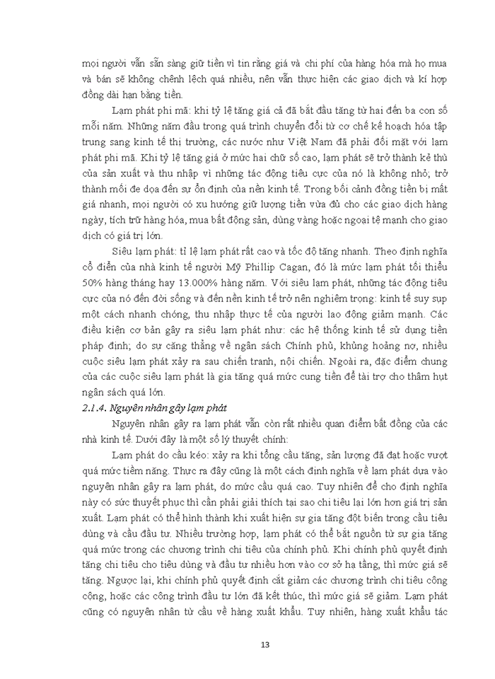 image for page PHÂN TÍCH CÁC NHÂN TỐ ẢNH HƯỞNG ĐẾN LẠM PHÁT VIỆT NAM GIAI ĐOẠN 2010-2019