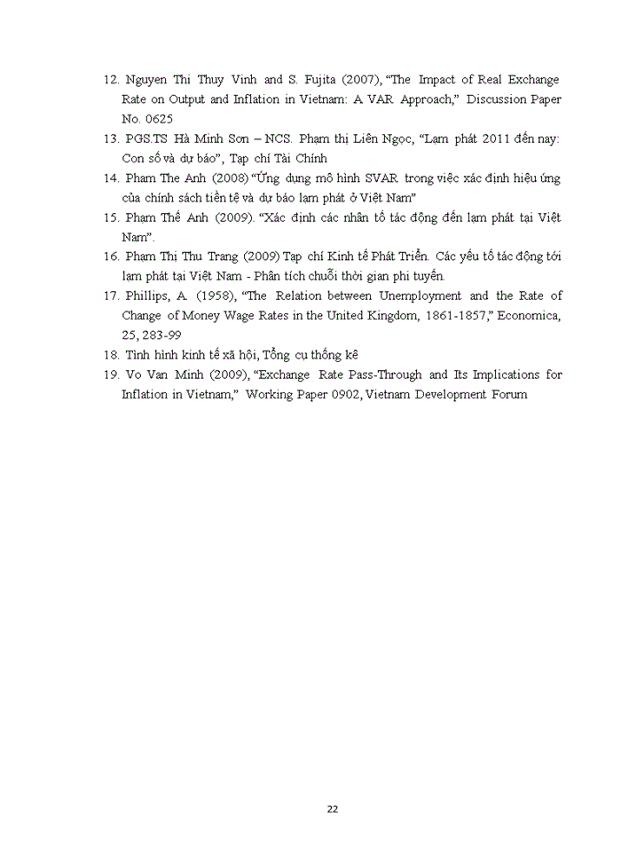 image for page PHÂN TÍCH CÁC NHÂN TỐ ẢNH HƯỞNG ĐẾN LẠM PHÁT VIỆT NAM GIAI ĐOẠN 2010-2019