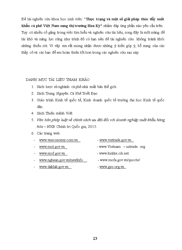 image for page THỰC TRẠNG VÀ GIẢI PHÁP THÚC ĐẨY XUẤT KHẨU CÀ PHÊ VIỆT NAM SANG THỊ TRƯỜNG HOA KỲ