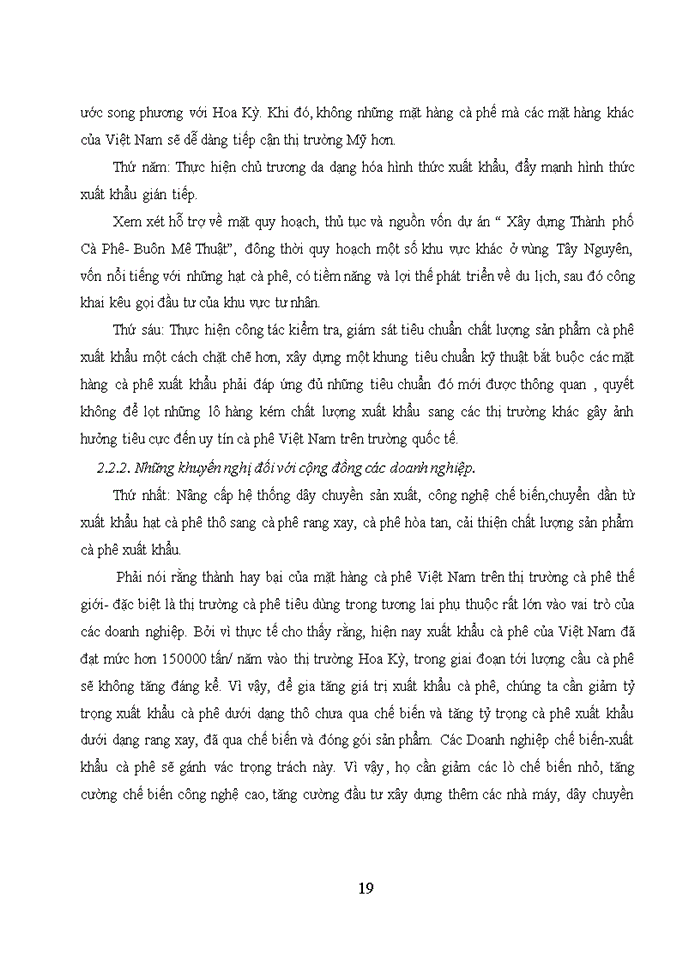 image for page THỰC TRẠNG VÀ GIẢI PHÁP THÚC ĐẨY XUẤT KHẨU CÀ PHÊ VIỆT NAM SANG THỊ TRƯỜNG HOA KỲ