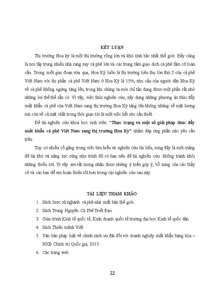 image for page THỰC TRẠNG VÀ GIẢI PHÁP THÚC ĐẨY XUẤT KHẨU CÀ PHÊ VIỆT NAM SANG THỊ TRƯỜNG HOA KỲ