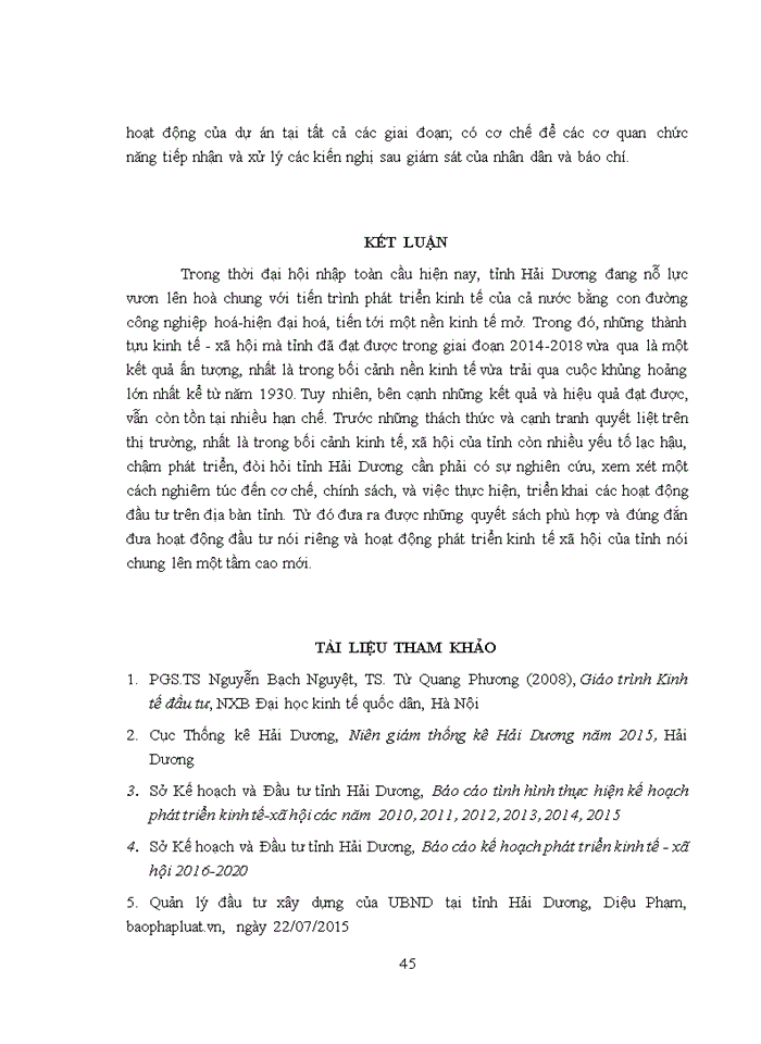 image for page ĐẦU TƯ PHÁT TRIỂN TỈNH HẢI DƯƠNG THỰC TRẠNG VÀ GIẢI PHÁP