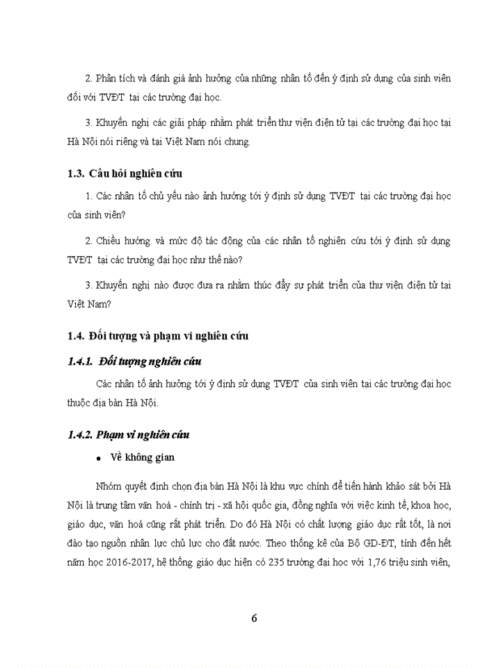 image for page CÁC NHÂN TỐ ẢNH HƯỞNG ĐẾN Ý ĐỊNH SỬ DỤNG THƯ VIỆN ĐIỆN TỬ CỦA SINH VIÊN TẠI CÁC TRƯỜNG ĐẠI HỌC TRÊN ĐỊA BÀN THÀNH PHỐ HÀ NỘI