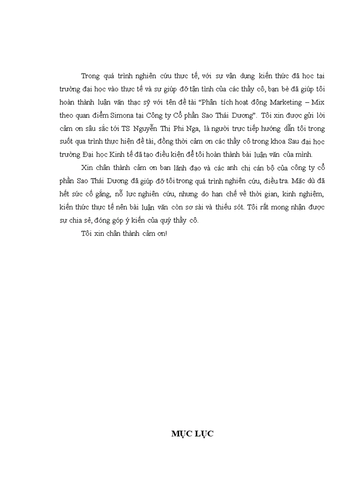 image for page THS PHÂN TÍCH HOẠT ĐỘNG MARKETING MIX THEO QUAN ĐIỂM SIMONA TẠI CÔNG TY CỔ PHẦN SAO THÁI DƯƠNG