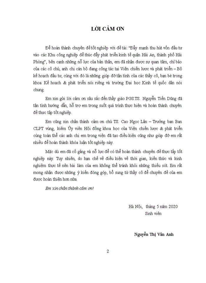image for page Đẩy mạnh thu hút vốn đầu tư vào các Khu công nghiệp để thúc đẩy phát triển kinh tế quận Hải An thành phố Hải Phòng