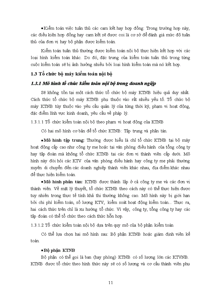 image for page Tìm hiểu các mô hình tổ chức bộ máy kiểm toán nội bộ tại Việt Nam