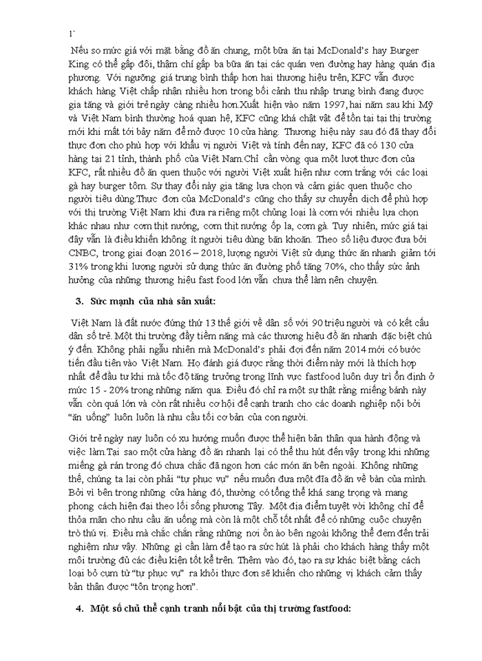 image for page Vận dụng quy luật cạnh tranh trong nền kinh tế thị trường nghiên cứu sự cạnh tranh của công ty KFC trong thị trường đồ ăn nhanh tại Việt Nam giai đoạn 2010- 2020