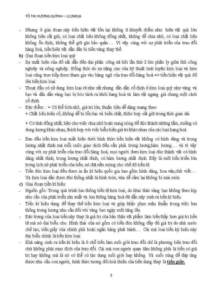 image for page Quá trình hình thành của tiền tệ và các hình thức của tiền tệ