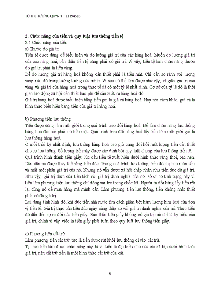 image for page Quá trình hình thành của tiền tệ và các hình thức của tiền tệ