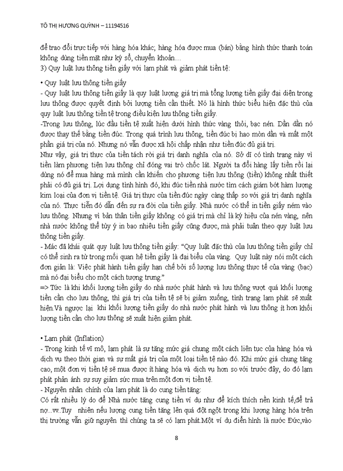 image for page Quá trình hình thành của tiền tệ và các hình thức của tiền tệ