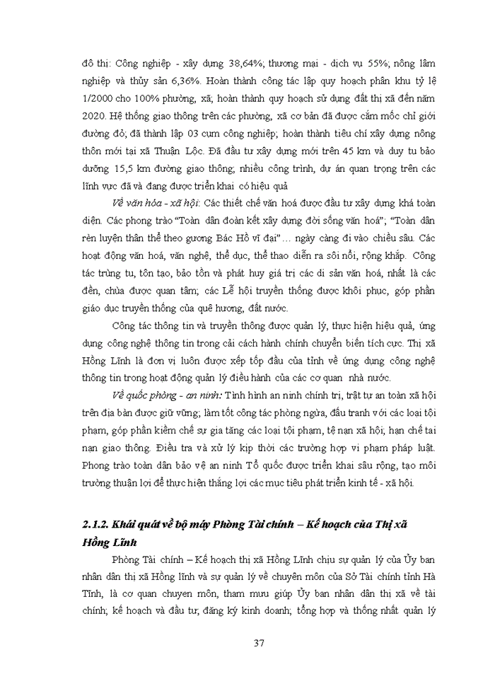 image for page Một số giải pháp nhằm tăng cường công tác quản lý thu - chi ngân sách Nhà nước tại thị xã Hồng Lĩnh