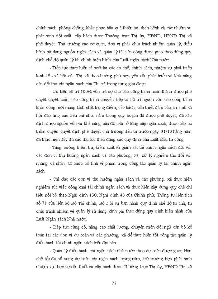 image for page Một số giải pháp nhằm tăng cường công tác quản lý thu - chi ngân sách Nhà nước tại thị xã Hồng Lĩnh