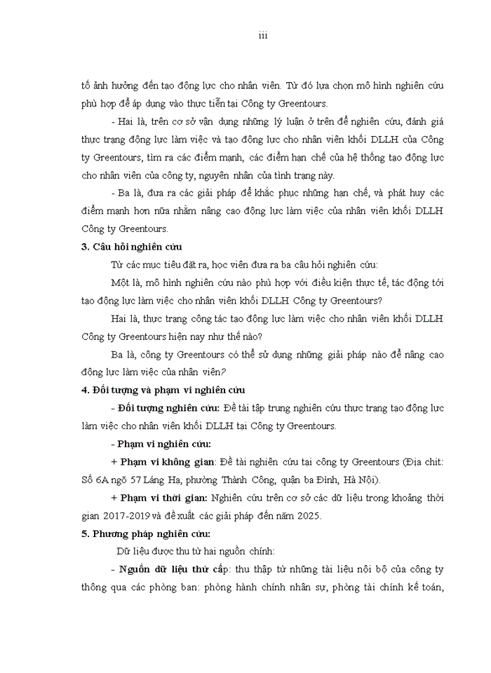 image for page ThS Tạo động lực làm việc cho nhân viên khối du lịch lữ hành tại Công ty Cổ phần Đầu tư thương mại Dịch vụ Du lịch Quốc tế xanh